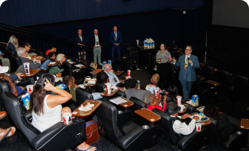 Workshop-style retirement event