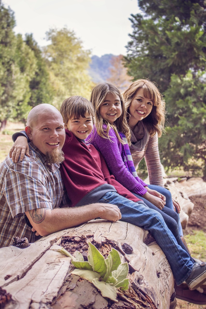 Family reviewing their financial plan together